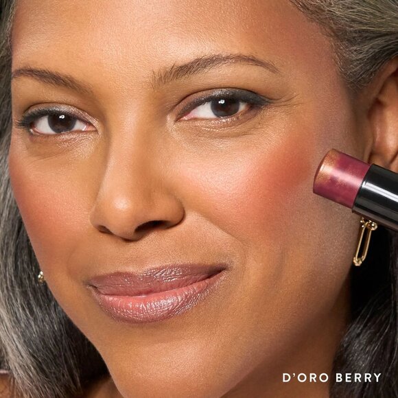 Laura Geller Italian Marble Blush Stick in D'oro Berry - Picture 3 of 6